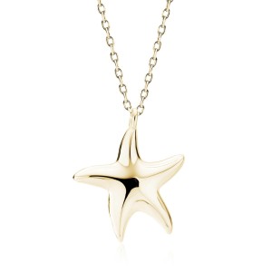 Lantisor argint placat cu aur galben cu stea de mare DiAmanti Z2200NG-DIA (Argint 925‰ 2,3 g.) Lantisor argint placat cu aur galben cu stea de mare DiAmanti Z2200NG-DIA (Argint 925‰ 2,3 g.)